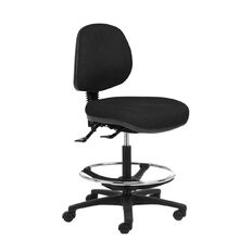 Chair Solutions Delta Tech High Lift and Footring 2 Lever Fabric Black