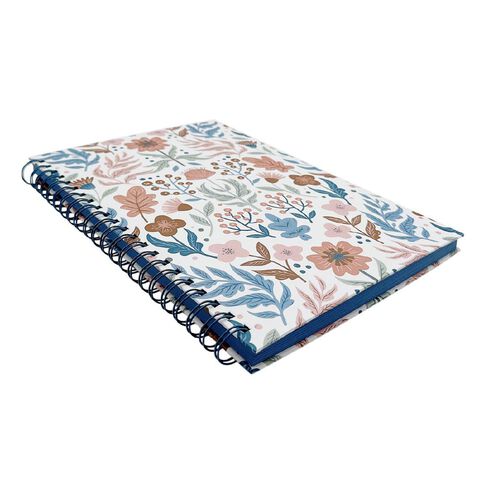 Uniti Floral Folklore Spiral Floral Printed Notebook A4