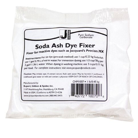 Jacquard Soda Ash Dye Fixer 454g