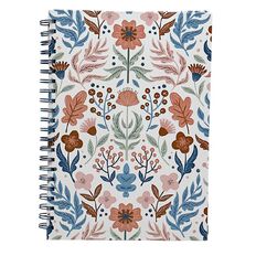 Uniti Floral Folklore Spiral Floral Printed Notebook A4