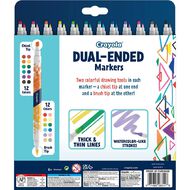 Crayola Dual-ended Markers 12 Pack