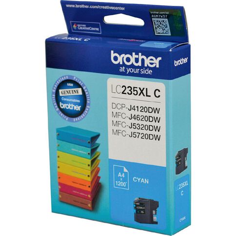 Brother Ink LC235XL Cyan (1200 Pages) | Warehouse Stationery, NZ