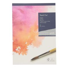 Uniti Platinum Sketch Pad 300gsm 10 Sheets A3