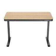 Workspace 1200Mm Adjustable Desk With Wood Look Top