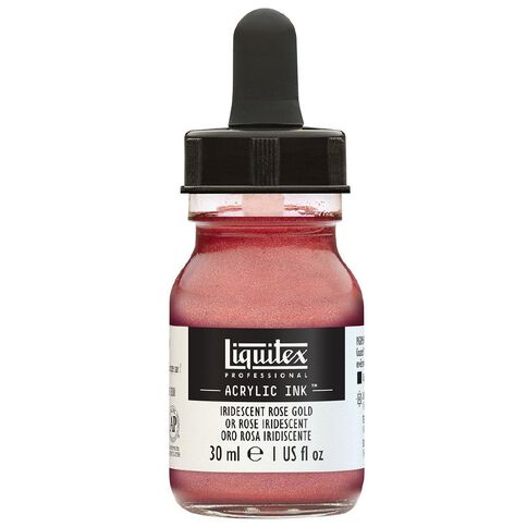 Liquitex Acrylic Ink Prism Iridescent Rose Gold 30ml