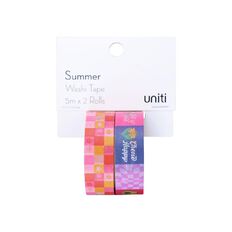 Uniti Summer Washi Tape 2 Pack