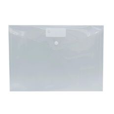 WS Document Envelope Single Dome Clear A4