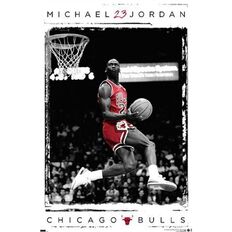 Poster #6 Michael Jordan Slam Dunk