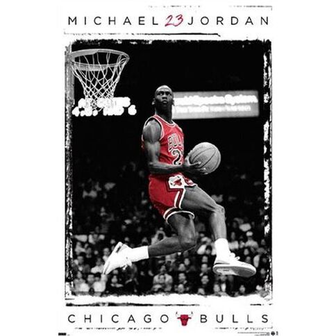 Poster #6 Michael Jordan Slam Dunk