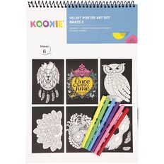 Kookie Felt Sheet 10 Pack Multi-Coloured A4
