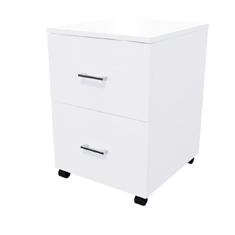 Zealand 2 Drawer Mobile White