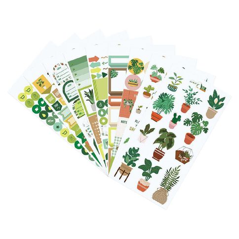 Uniti Plant Person Mini Sticker Book 18 Sheets