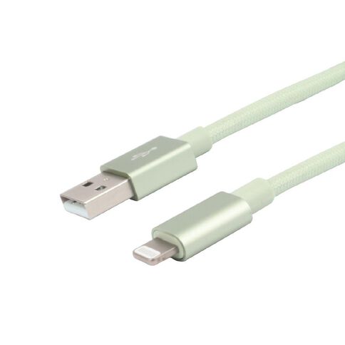 Poppy Lightning Cable Moss 2m