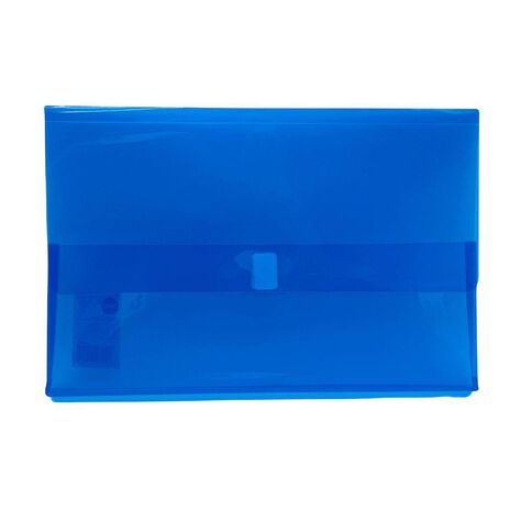 Expanding Document Wallet FC Loop/Hook Fastening Seal Assorted