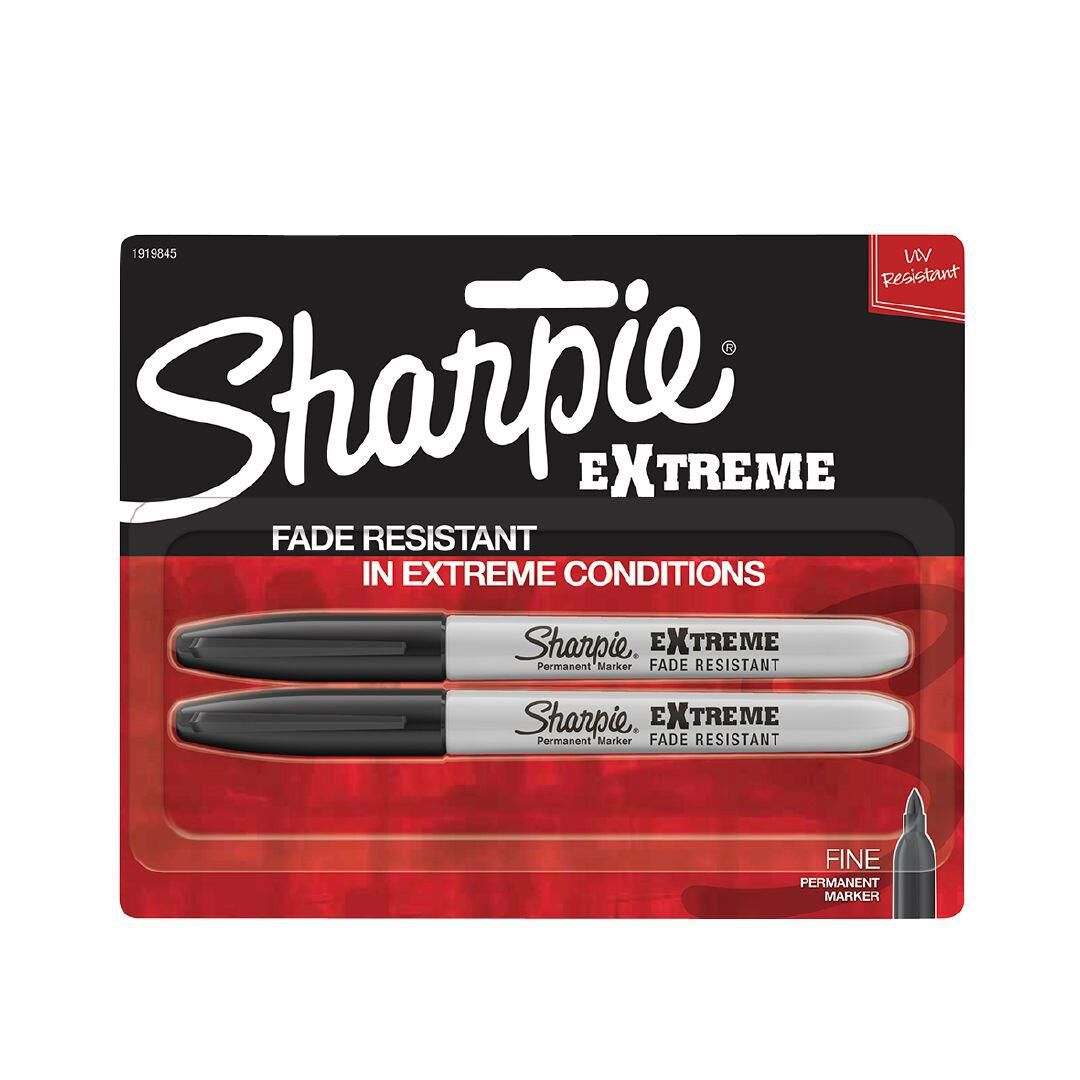 Sharpie Paint Marker Pen Oil Based Fine 1.0mm White Pack 12 1EA