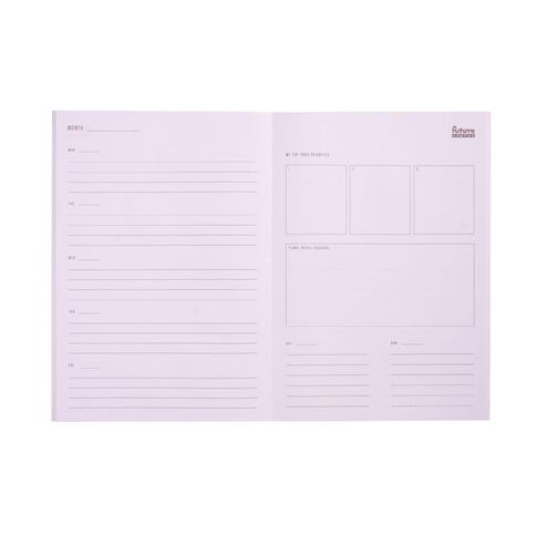 Future Useful Weekly Soft Cover Undated Planner A4