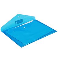 WS Document Envelope Single Dome Blue A4