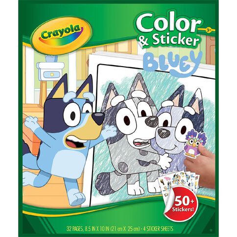 Bluey Sticker Set for Kids - Bluey Party Supplies Bundle with 4 Sheets of  Bluey Stickers Plus Bonus Stickers, More (Bluey Crafts)