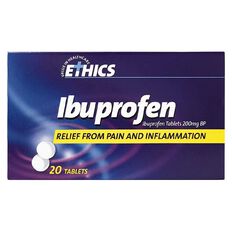 Ethics Ibuprofen 200mg Tablets 20s
