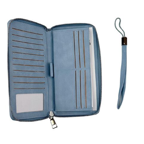 Uniti Travelling Wallet Blue Mid