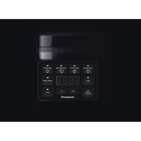 Panasonic 1.8L Multicooker 10 Cup Black