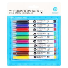 WS Whiteboard Markers Medium Tip 10 Pack