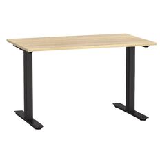 Agile Desk 1200 Atlantic Oak/Black