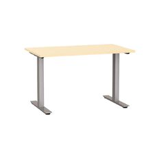 Agile Desk 1200 Nordic Maple/Silver