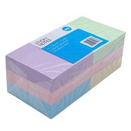 WS Sticky Notes 76mm x 76mm Assorted Colours 12 Pack