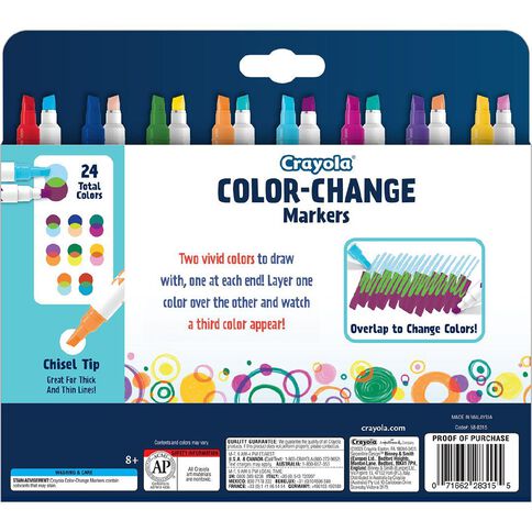 Crayola Super Tip Markers Multi-Coloured 20 Pack