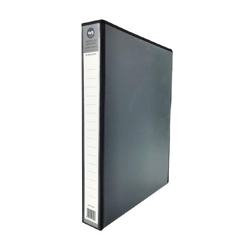 WS 3D 25mm Ringbinder Black