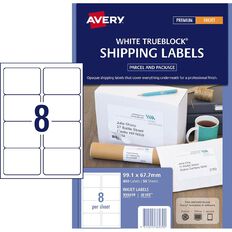 Avery Inkjet Labels J8165-8 Pack 50