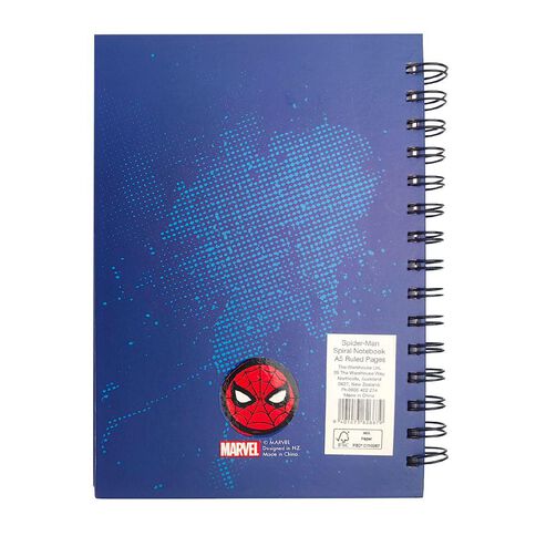 Spider-Man Note Book Hardcover Spiral A5