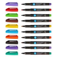 WS Permanent Marker Assorted 12 Pack