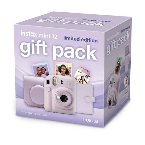 Fujifilm Instax Mini 12 Gift Pack Purple Ltd Ed