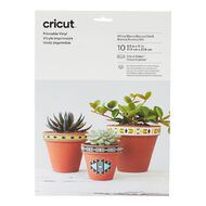 Cricut Printable Vinyl 8.5in x 11in 10 Pack