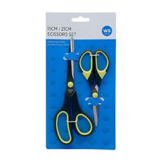 WS Scissors Soft Grip 6/8 inch Grey