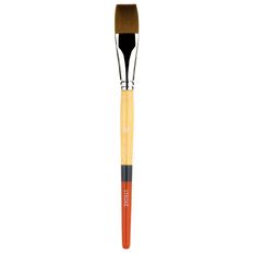 Princeton Snap Brush Short Handle Taklon Stroke 3/4 Gold