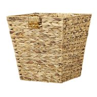 Living & Co Water Hyacinth Square Basket Natural Medium