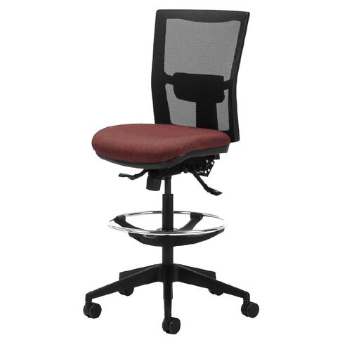 Chair Solutions Team Air Mesh Technical High Lift Chair Cherry Fabric