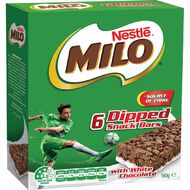 Milo Cereal Snack Bars 6 Pack