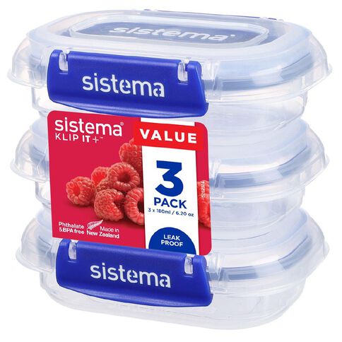 Sistema Rectangle 400ml 2pk