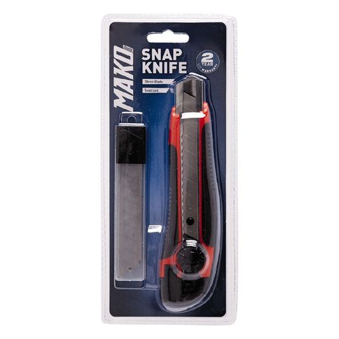 Mako Twist Lock Snap Knife 18mm