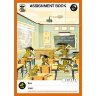 Clever Kiwi Assignment Book 64 Page Multi-Coloured