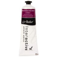 Atelier S3 Acrylic Paint Quinacridone Red Violet 80ml