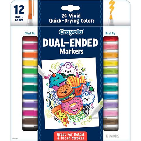 Crayola Dual-ended Markers 12 Pack