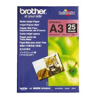 Brother A3 Photo Paper Matte BP60MA3 25 Pack