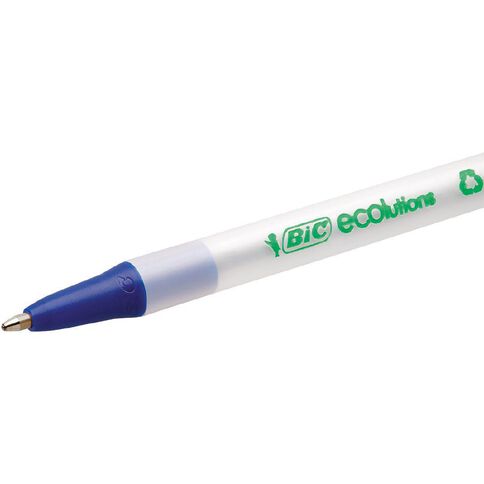 Bic Clic Stic ECOlutions Retractable Ballpoint Pen Blue