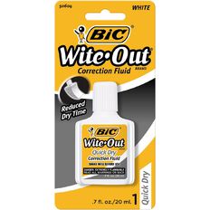 Bic Wite Out Quick Dry White