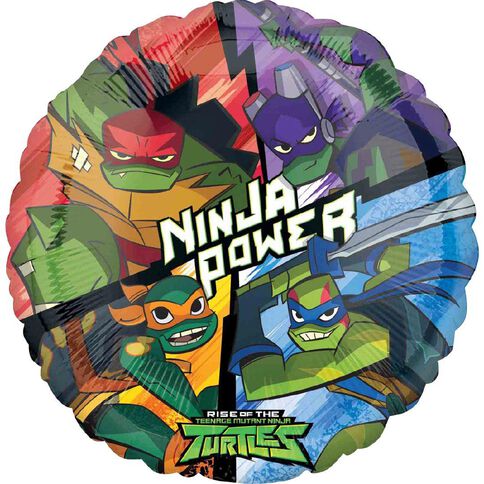 Teenage Mutant Ninja Turtles Rise of the Foil Balloon Standard 17in